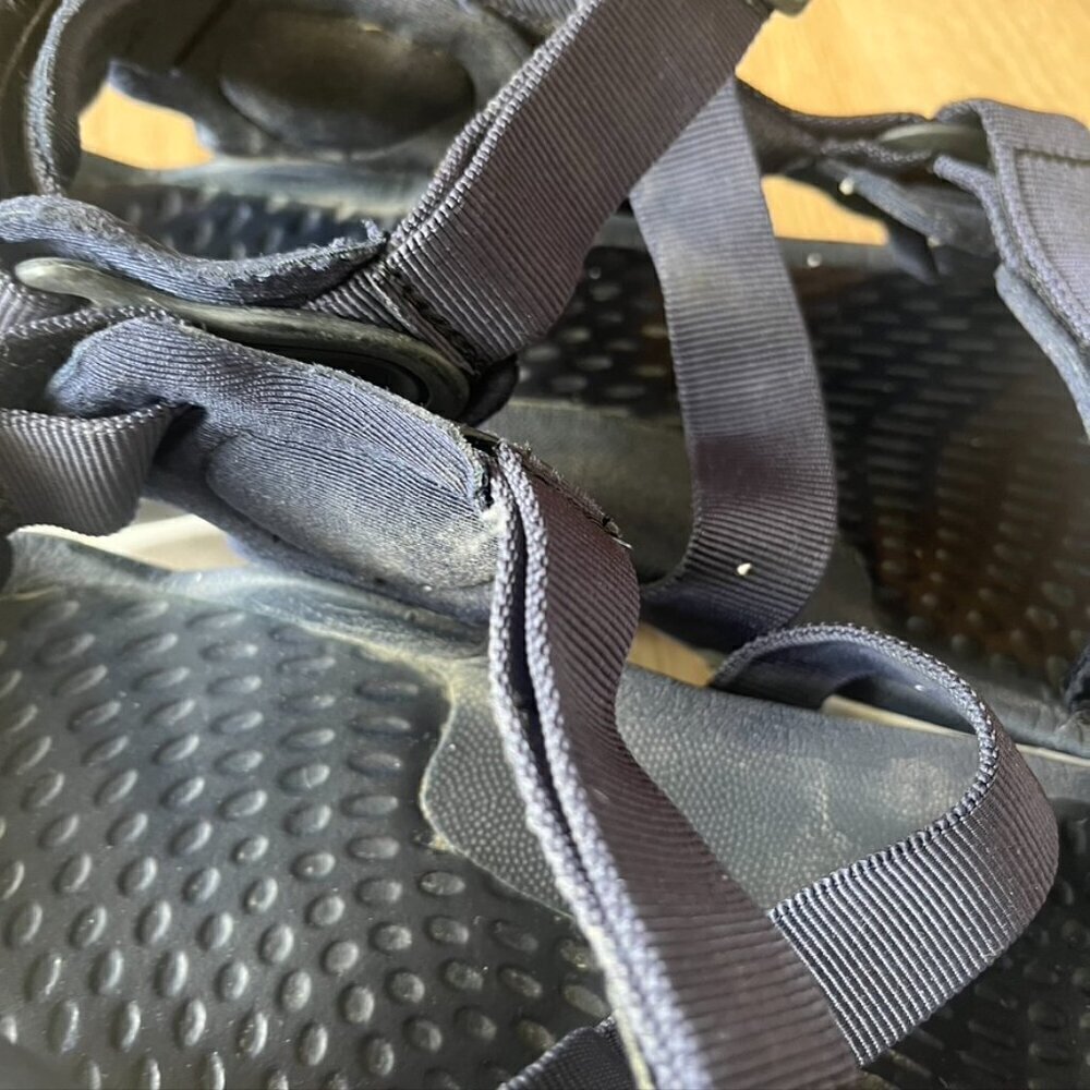 ** Teva men's navy blue sport sandals Sz 11 fabric - Picture 4 of 10